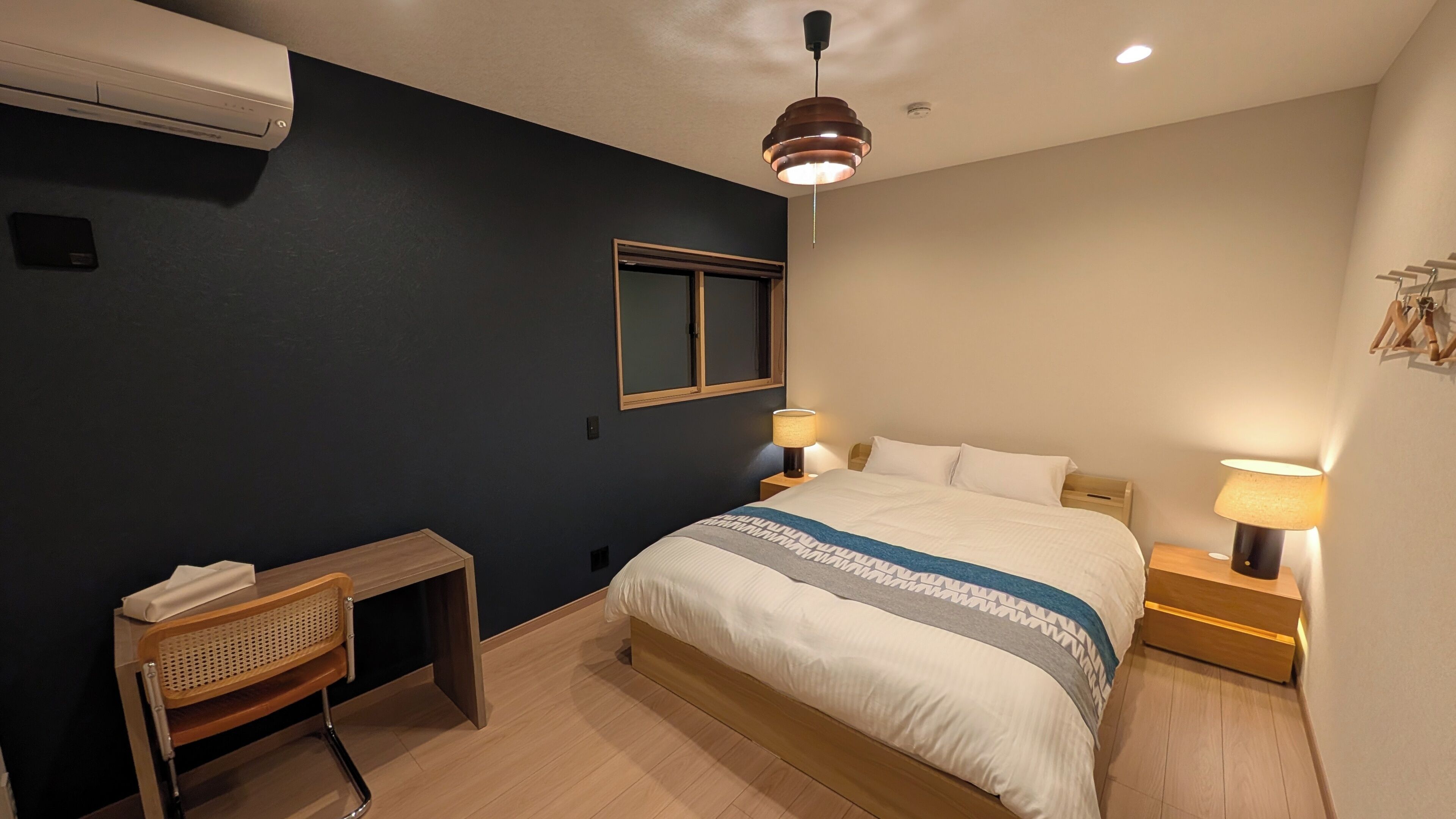Blackout drapes, iron/ironing board, WiFi (free)