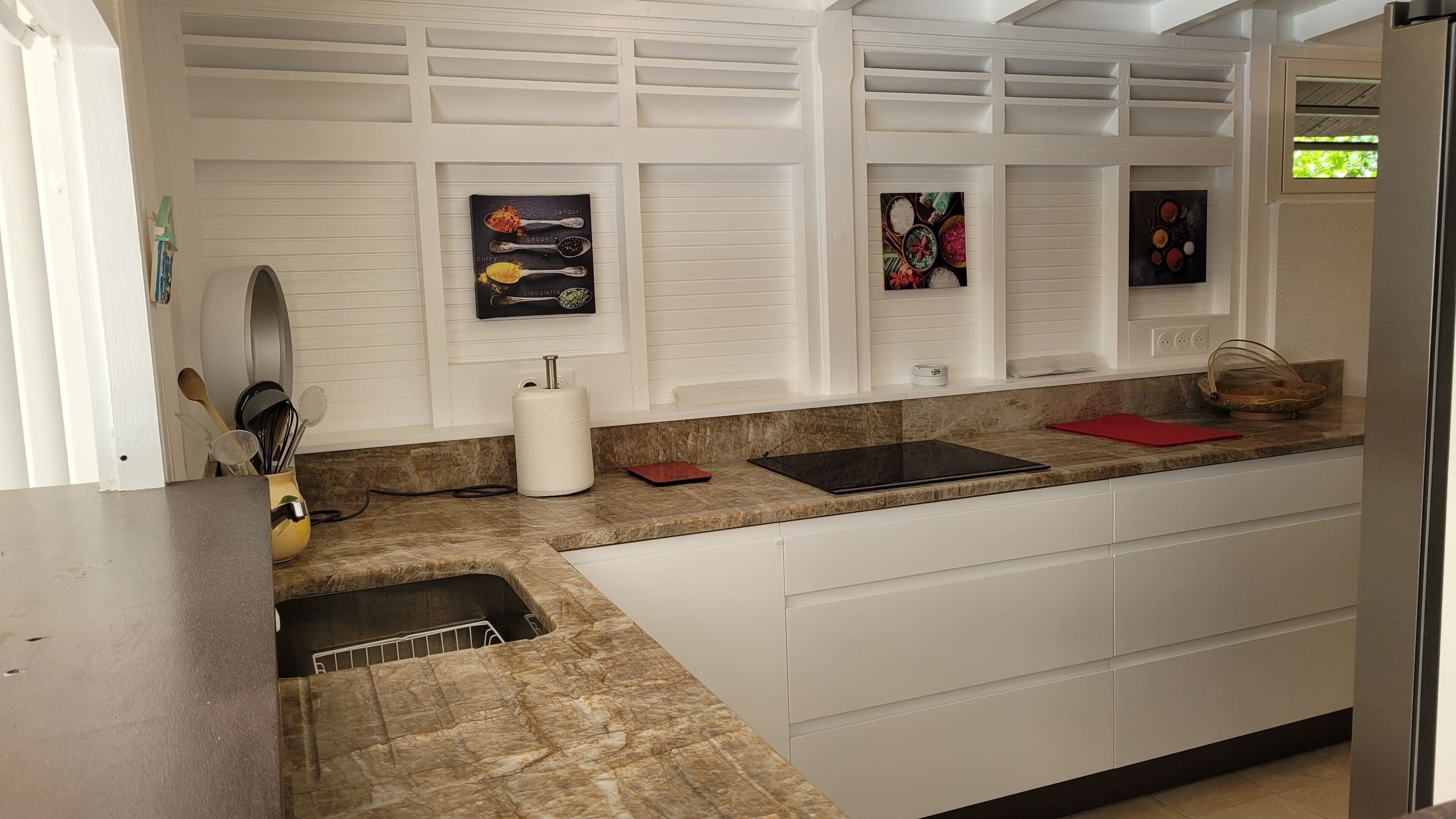 Villa, 2 Bedrooms, Pool View | Private kitchen