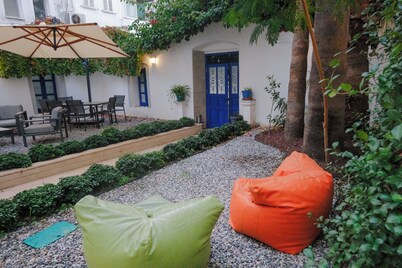 Historic Bodrum Stone House ,Walk to Beach & Marina, Garden, Sleeps 6