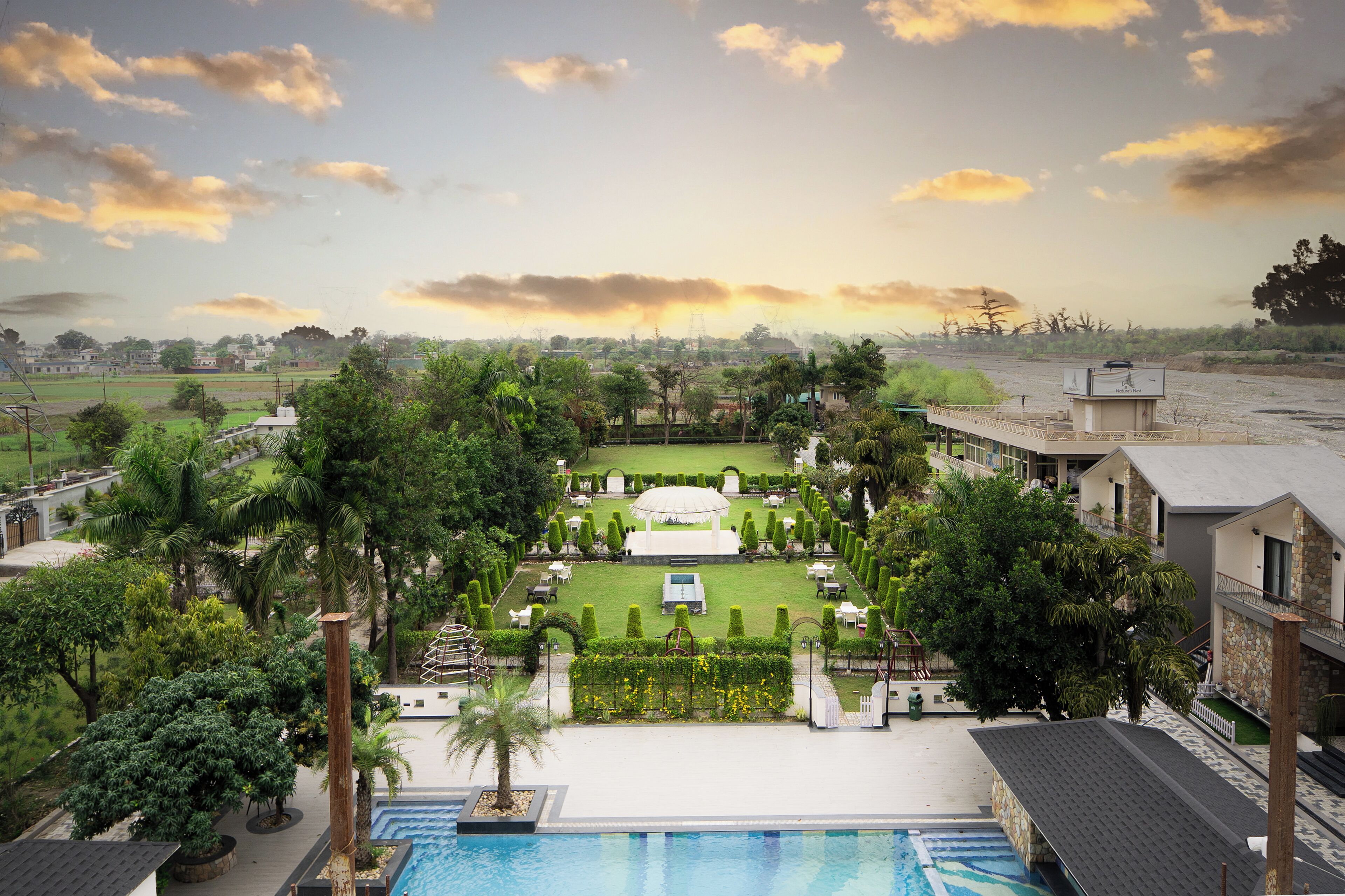 Outdoor pool