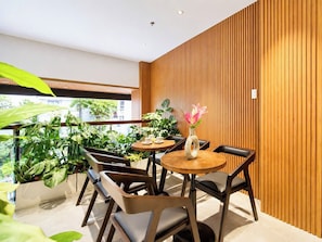 Sala de estar en el lobby