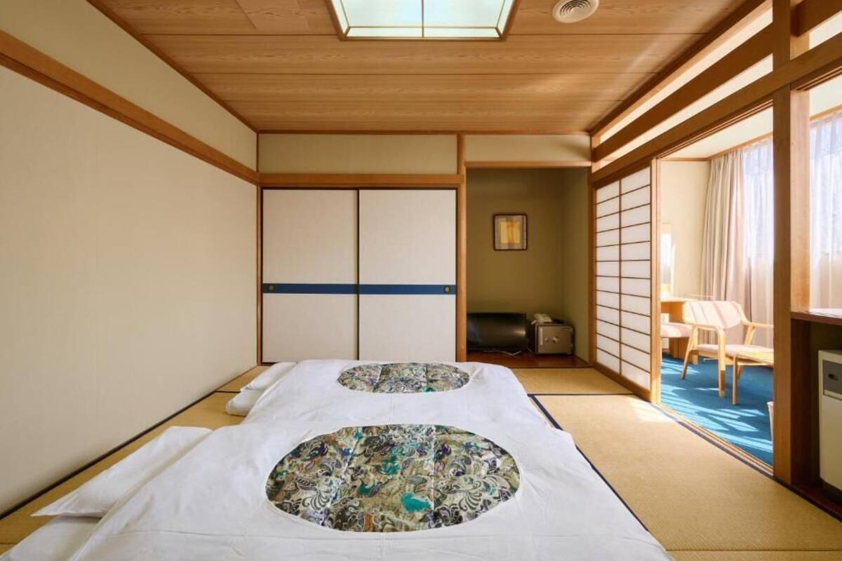 Chambre de style japonais, non-fumeurs | Bureau, Wi-Fi gratuit, draps fournis