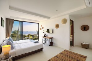 Room - 4 Bedroom Seaview Tropical Eco-friendly Villa (Koh Samui)