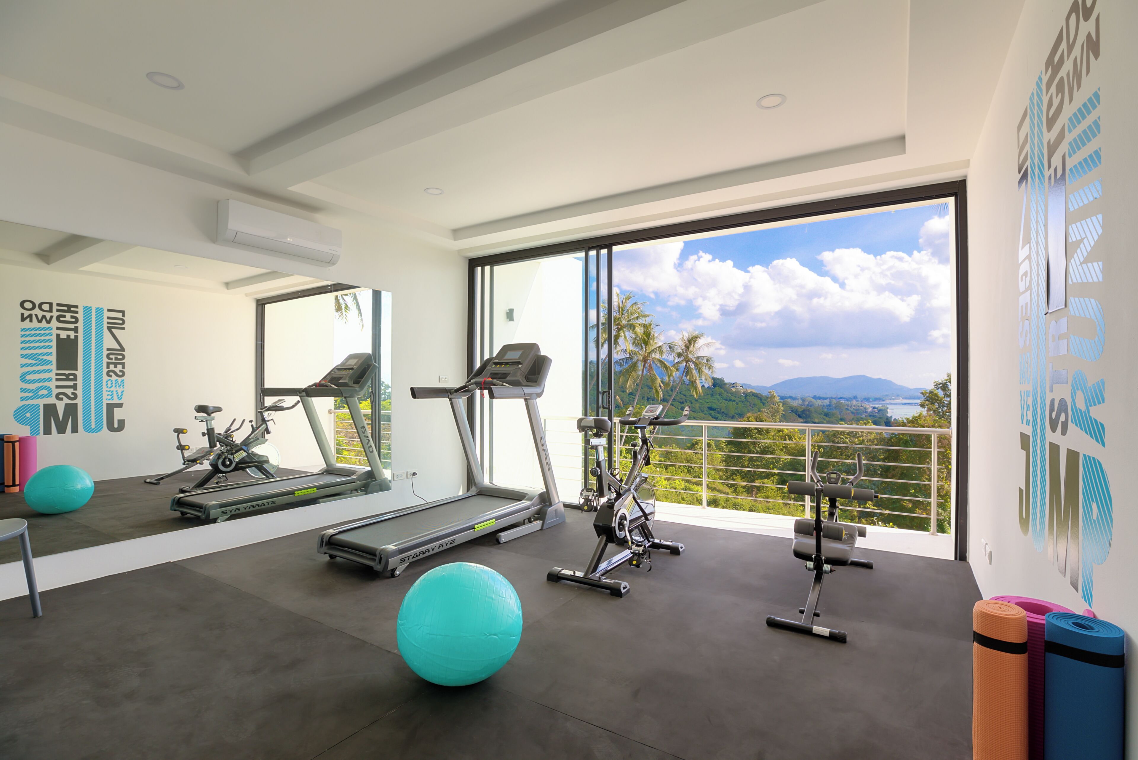 Fitnessbereich