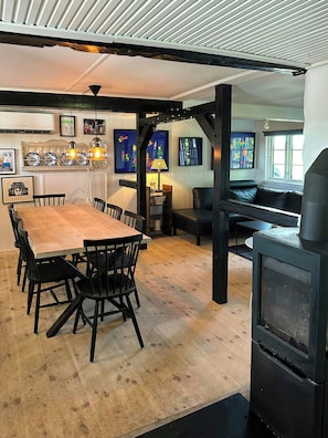 Dining - Thatched house on Lolland with nature views (Errindlev)