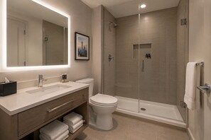 Bathroom - Inviting 1BR Toronto Stay with Extra Space Near Downtown Fun (Toronto)