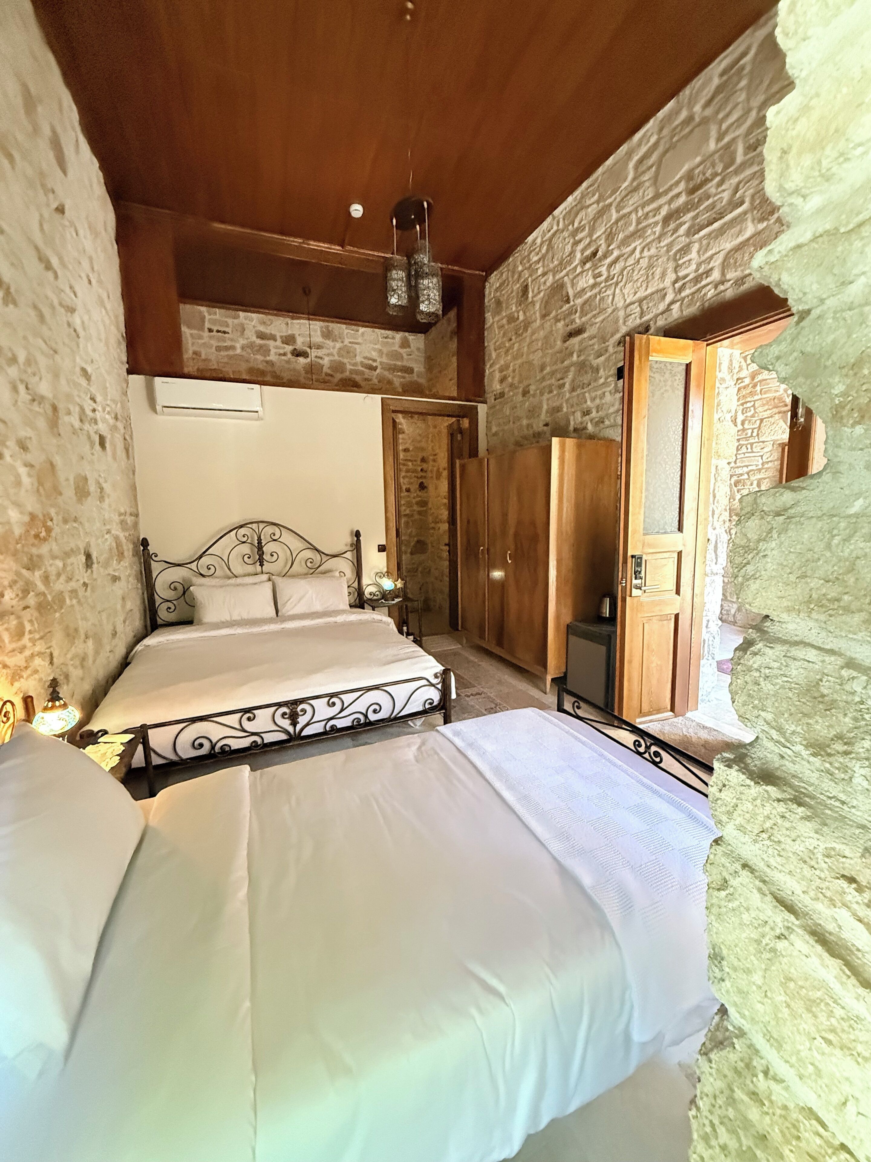 Chambre triple Deluxe, vue sur la cour intérieure | Accès au Wi-Fi (inclus)