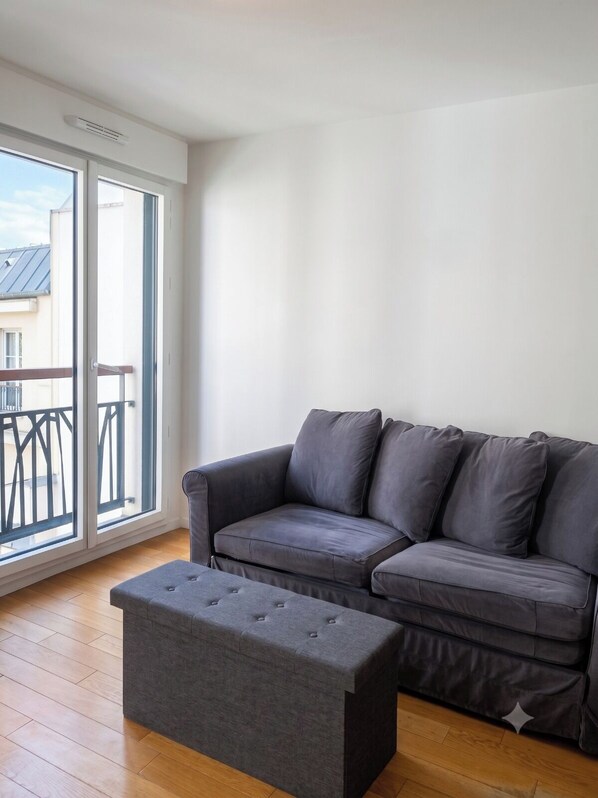 Living area - Vrbo Property (Paris)
