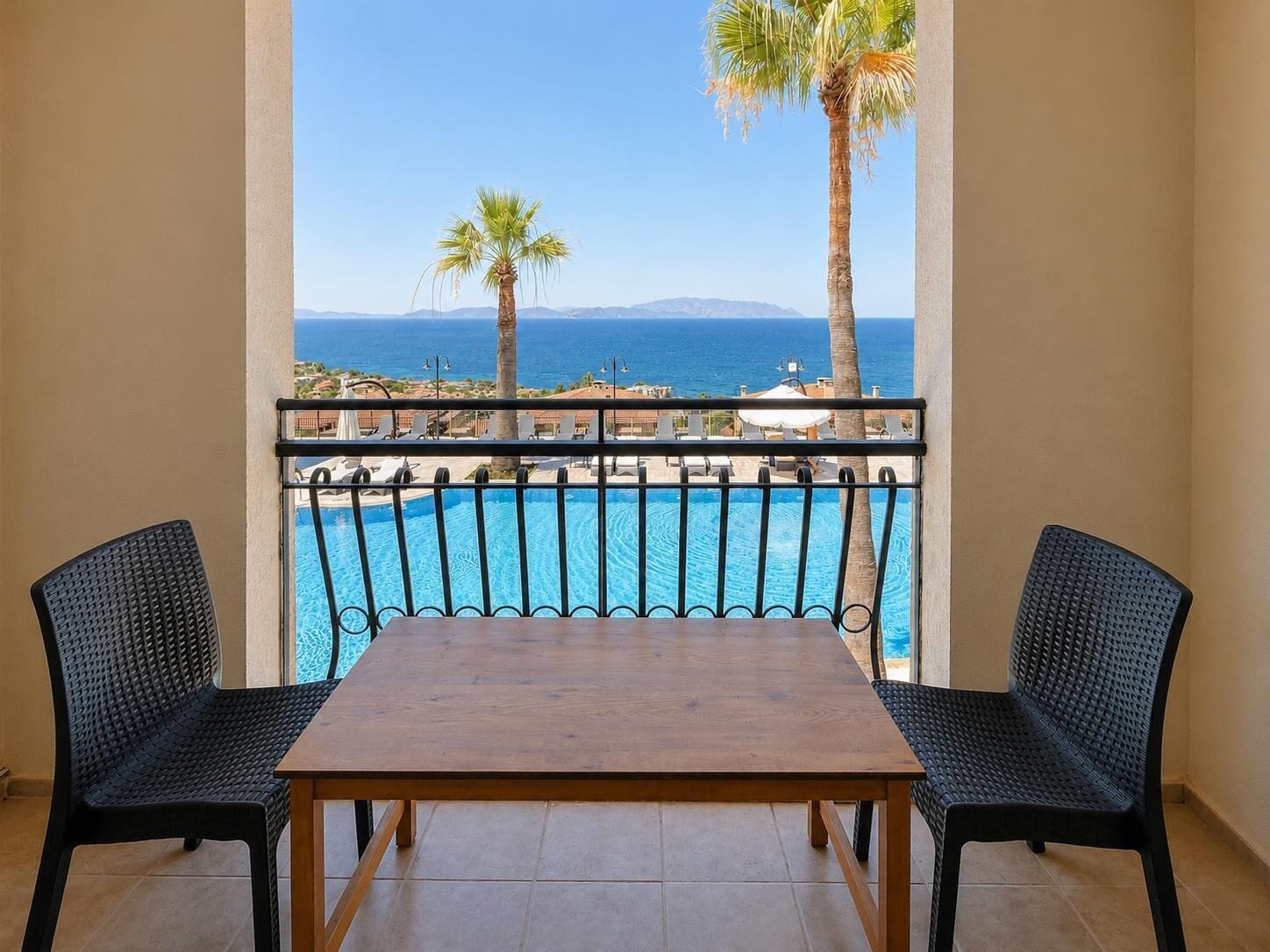 Family Duplex, 2 Bedrooms, Balcony, Sea View | Pemandangan balkoni