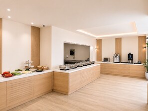 Gratis frukostbuffé varje dag 