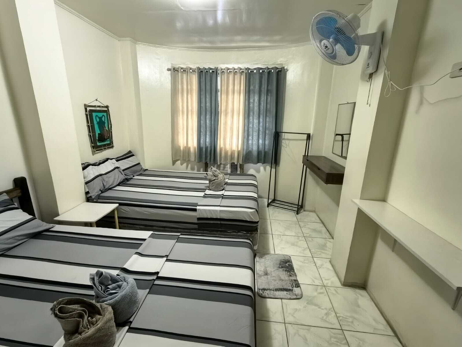 Free WiFi, bed sheets