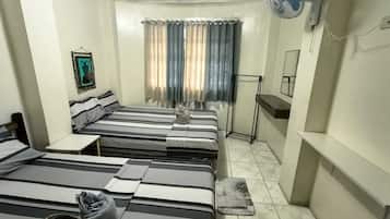 Free WiFi, bed sheets