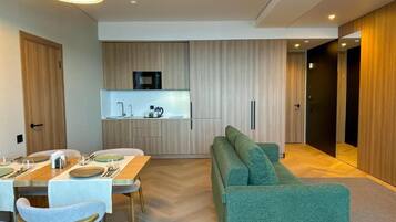 Luxury-Suite, Stadtblick | Innenbereich