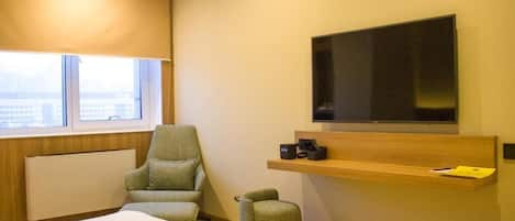 Standard Double Room, City View | In-room safe, iron/ironing board, WiFi (free)