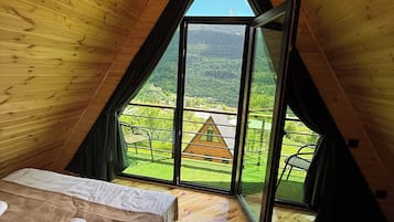 Ferienhaus, Balkon, Bergblick | Kostenloses WLAN