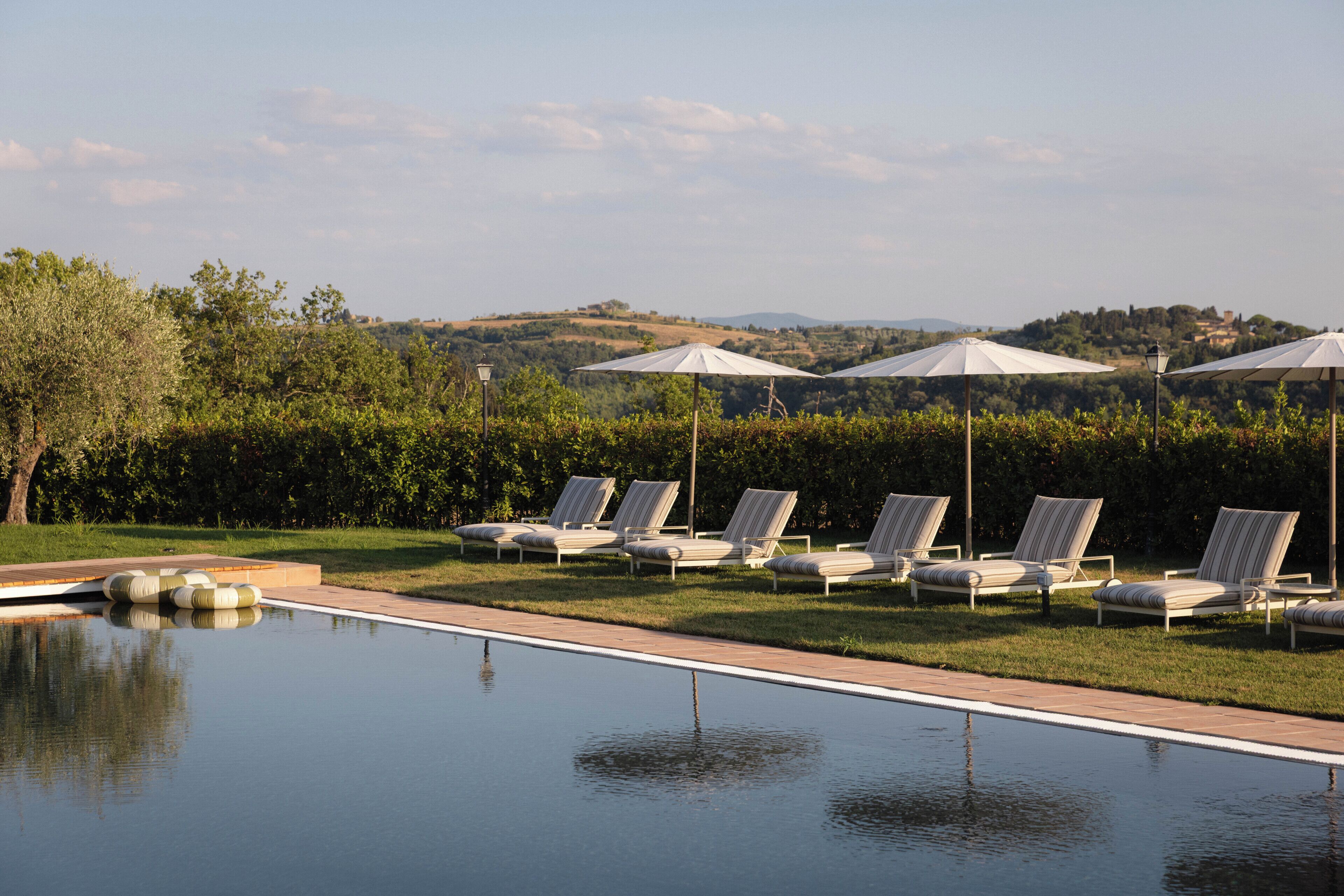 Seasonal outdoor pool