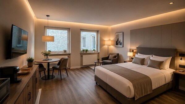 Room - Fortyfour – Suite Wiesbaden: Modern, Newly Renovated Studio Apartment (Wiesbaden)
