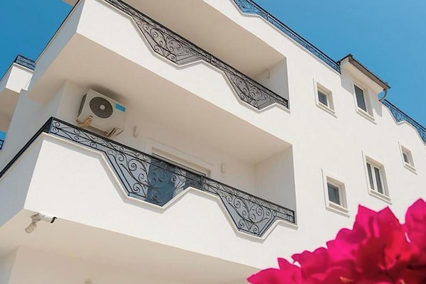 Fassade der Unterkunft