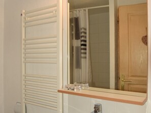 Bathroom - Studio Montgenèvre view, pets welcome - 4 guests (Montgenèvre)