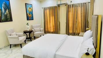 Presidential Suite, Balcony, Mountain View | Premium bedding, soundproofing, iron/ironing board, free WiFi