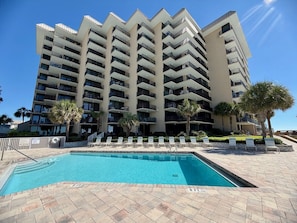 Pool - Pelican Walk 612 Beachfront BLISS! 3Bedroom Condo (Panama City Beach)