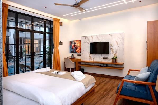 Deluxe Room | Egyptian cotton sheets, premium bedding, down comforters