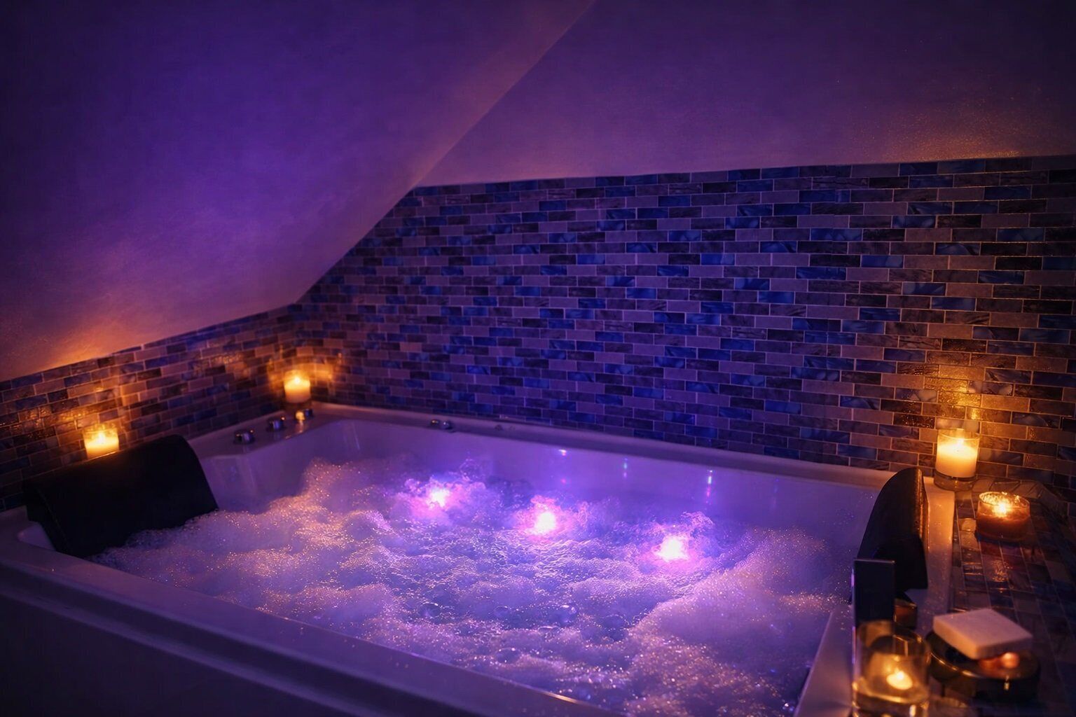 Bain à remous intérieur