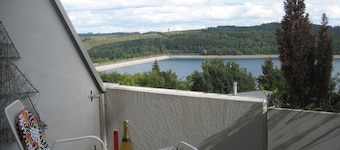 Apartment “Seeappartement Sorpeglück” with Lake View, Balcony and Swimming Pool