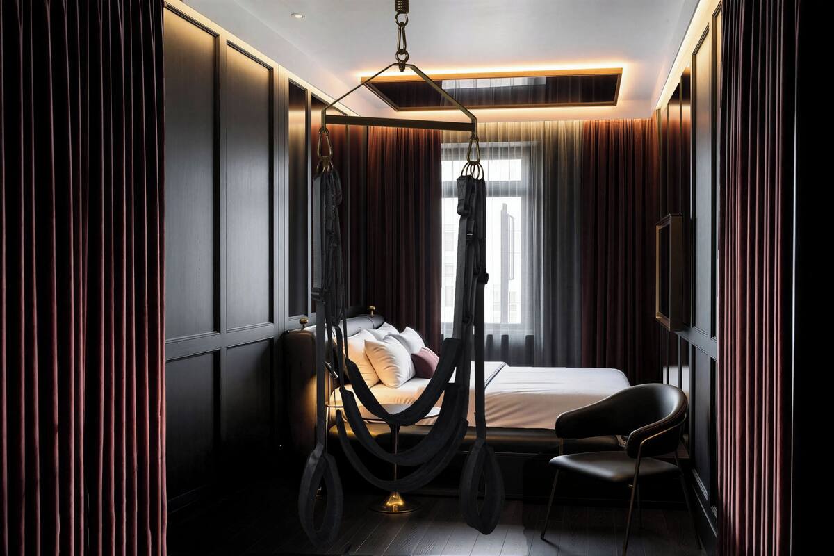 Superior-Doppelzimmer (Love Swing) | Minibar, kostenloses WLAN, Bettwäsche
