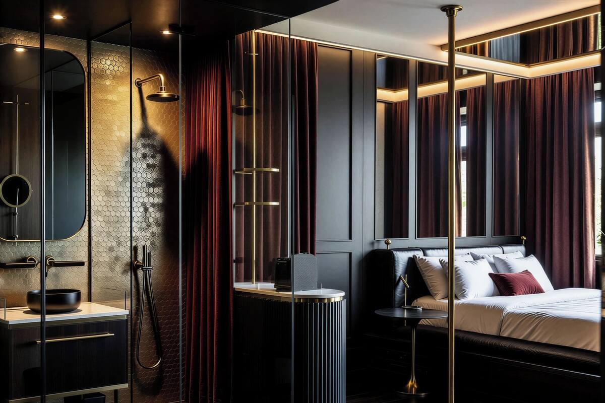 Superior-Doppelzimmer (Pole Dance) | Minibar, kostenloses WLAN, Bettwäsche