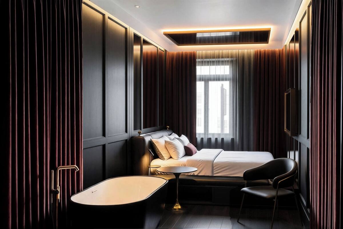 Deluxe-Doppelzimmer, Badewanne (Bath Experience) | Minibar, kostenloses WLAN, Bettwäsche