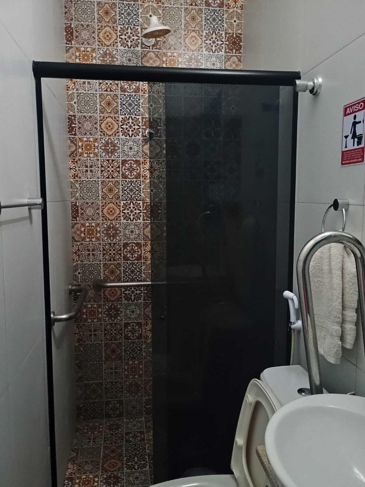 Double Room | Bathroom | Shower, towels, toilet paper