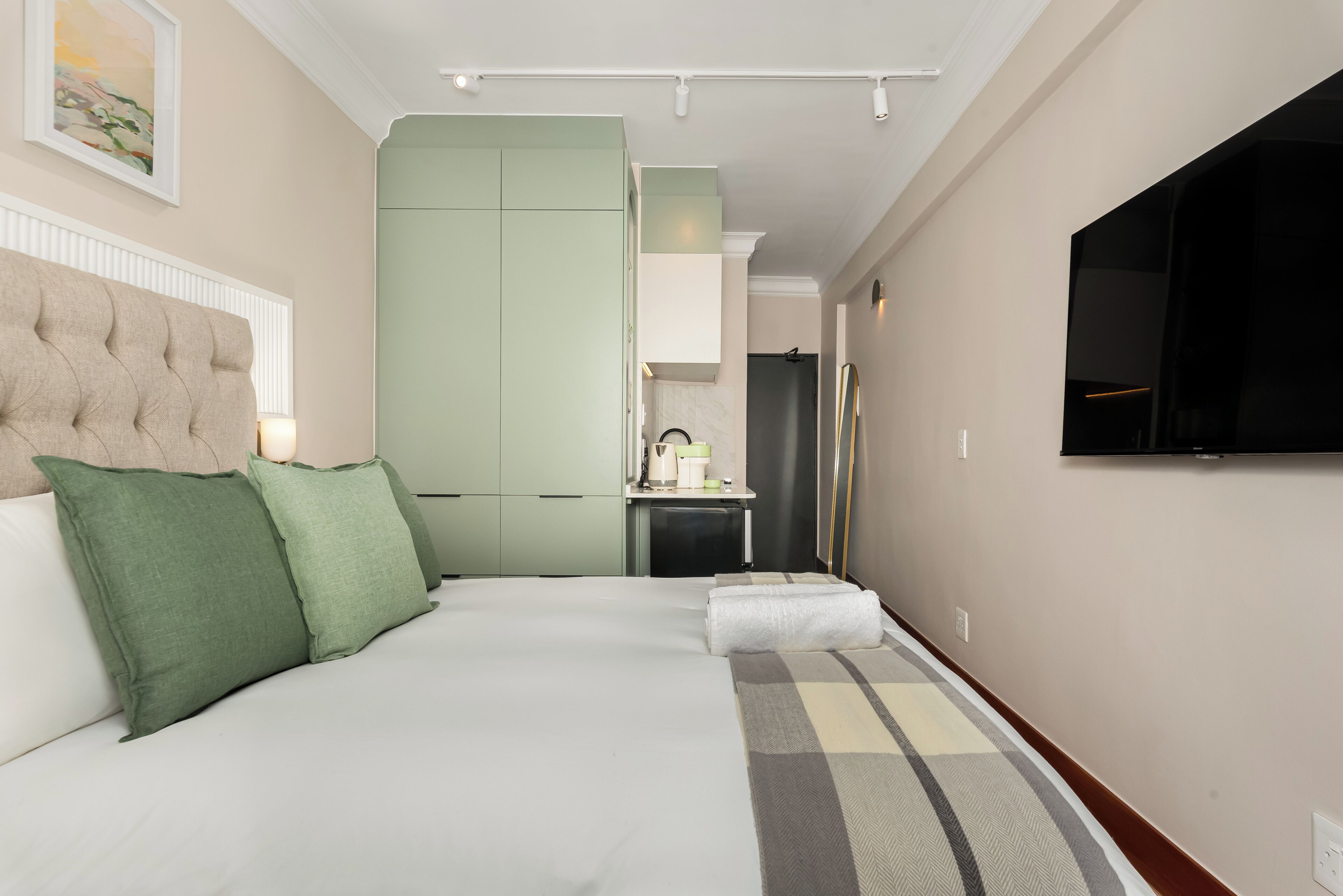 1 Schlafzimmer, Bügeleisen/Bügelbrett, kostenloses WLAN, Bettwäsche