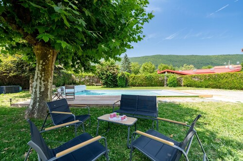 Maison Familia - Piscine privée & proche lac