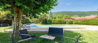 Maison Familia - Piscine privée & proche lac