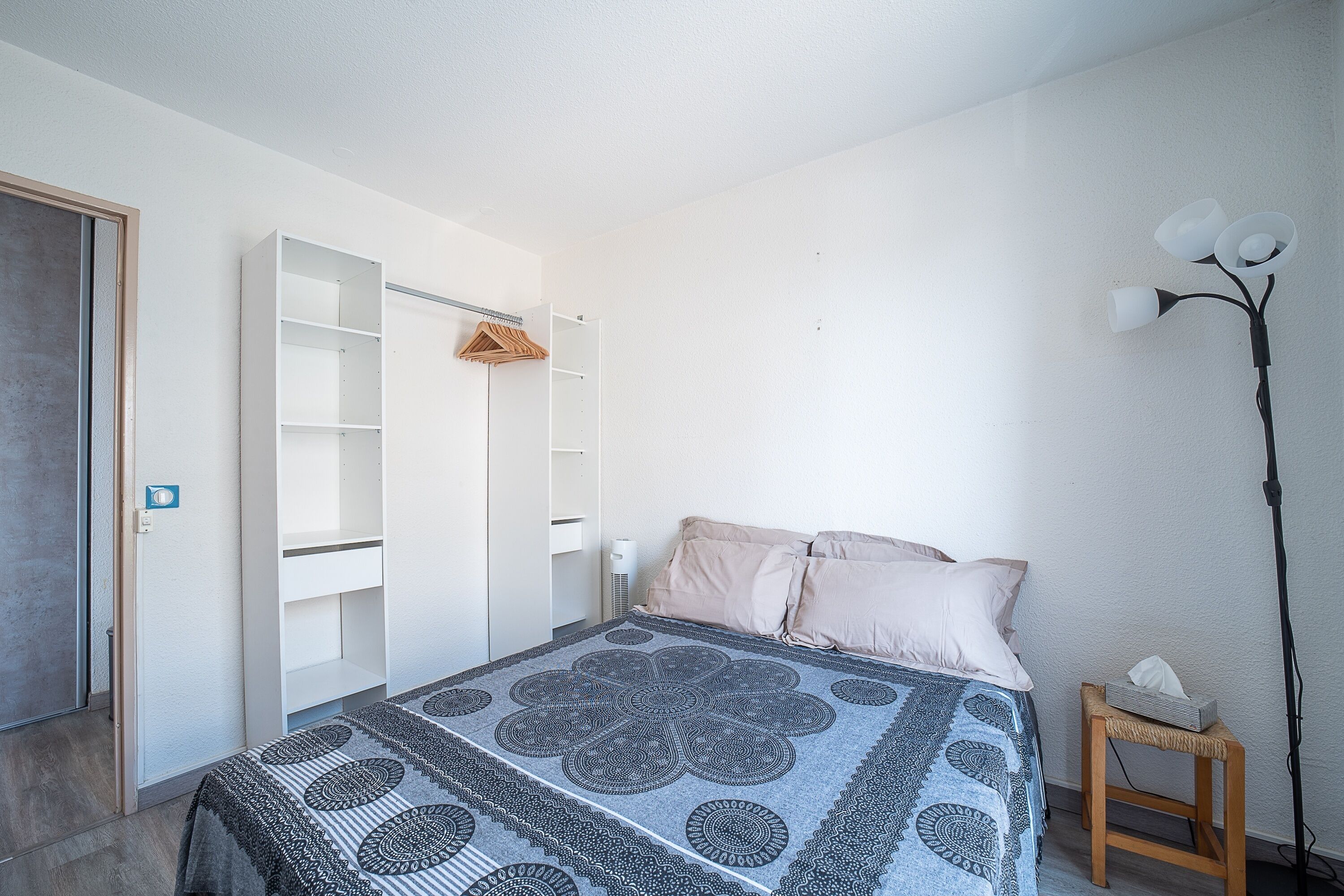 1 bedroom, iron/ironing board