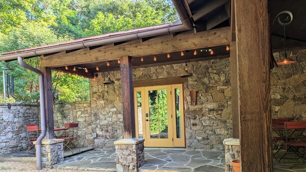 Unclassified image, 1 of 9, button - Crane Creek Vineyards- Suite w/ Private Courtyard (Young Harris)