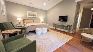1 bedroom, iron/ironing board, internet, bed sheets