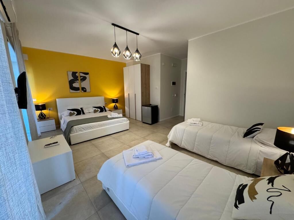 Comfort Quadruple Room, Balcony (Thibault) | Desk, WiFi (free)