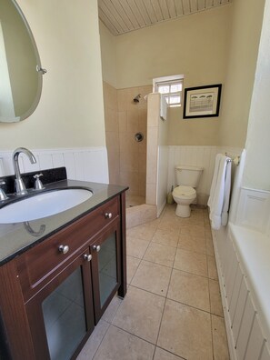Bathroom - Clariston - Traditional Barbadian home 1 minute walk from beach! (Oistins)