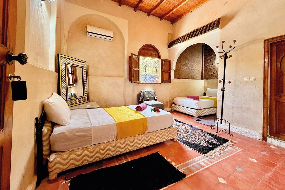Double or Twin Room, Patio, Pool View | Iron/ironing board (on request), WiFi (free)
