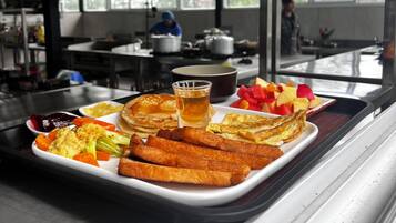 Free daily local cuisine breakfast