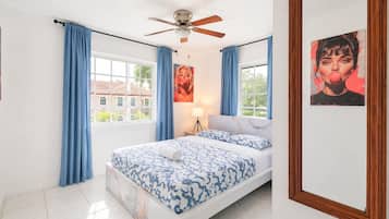 5 quartos, ferros/tábuas de passar roupa, berço de viagem, Wi-Fi