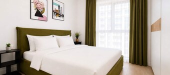 Flat Olive Hill in Oradea with Private Parking • Fast WiFi • Self Check-in • AC