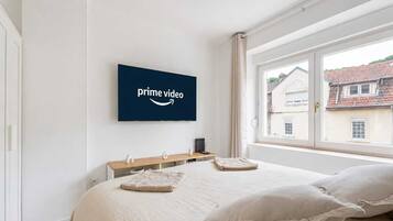 1 Schlafzimmer, Bügeleisen/Bügelbrett, Reisekinderbett, kostenloses WLAN