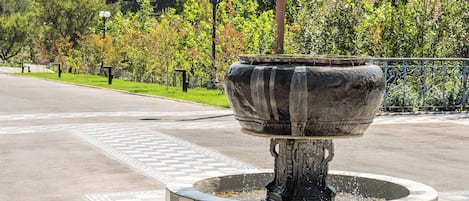 Enceinte de l’hébergement