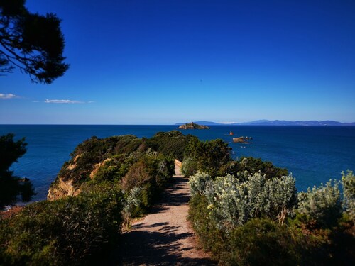 PUNTA ALA: SUNSET WITH A SEA VIEW! Air conditioning + Parking + Blue Flag beaches!