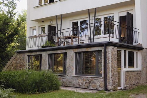 Apartment 1 with a garden Letnisko Polanczyk