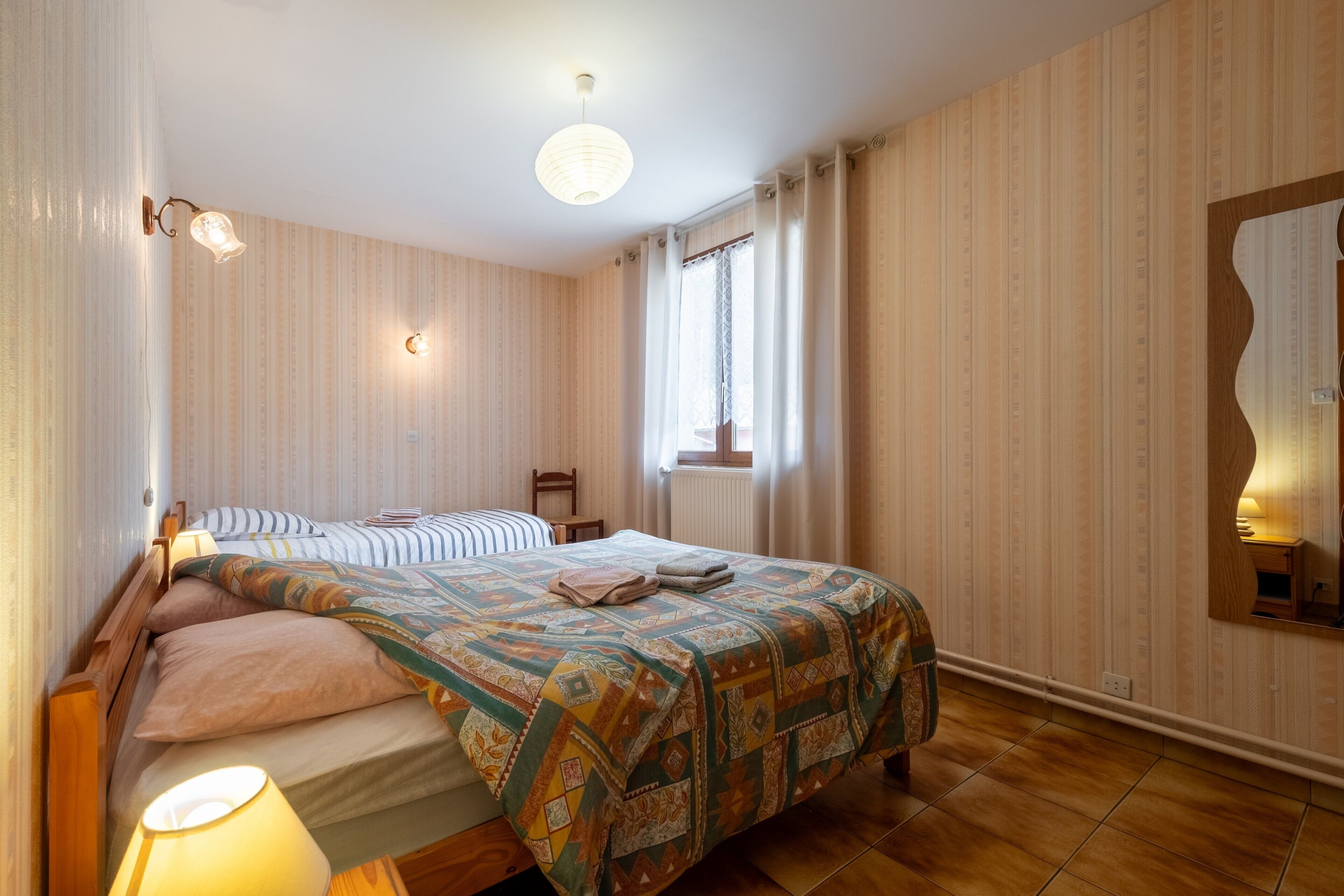 2 chambres, fer et planche à repasser, Wi-Fi