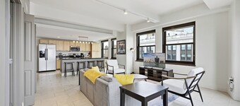 2 BR Iconic Detroit High-Rise Loft